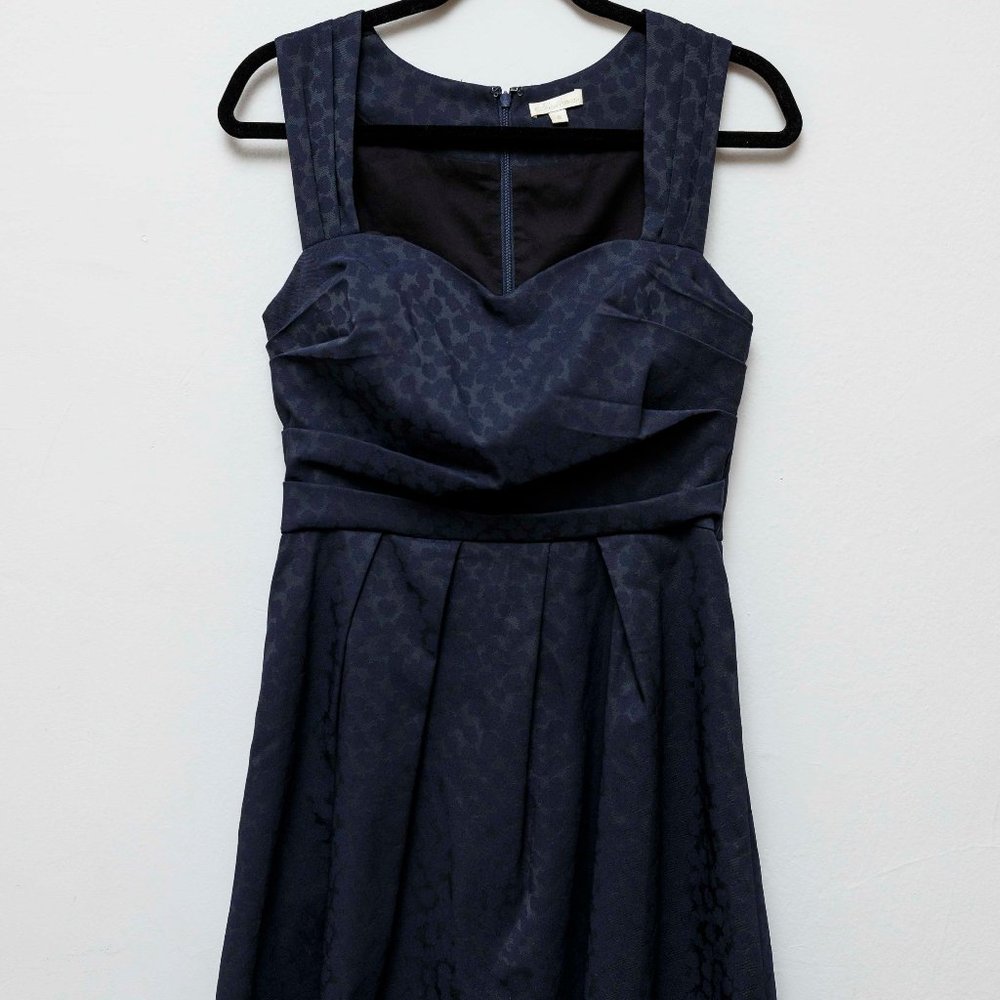 EUC Shoshanna navy blue sleeveless dress - size 8